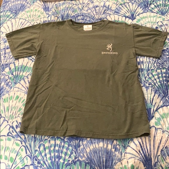 LAST CALL EXPIRES 11/20 Mossy oak green Browning hunting shirt - Picture 1 of 4